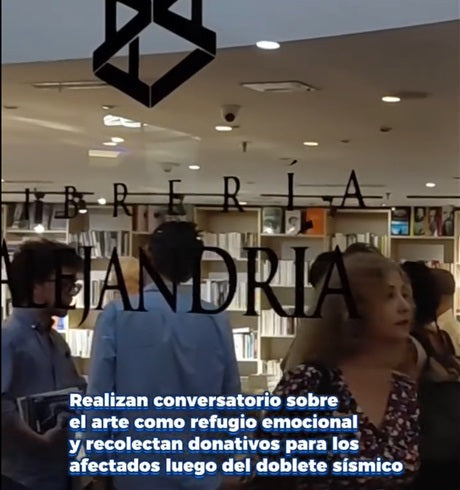 Resurgir desde la cultura, Libreria Aejandria, Avila Reporta