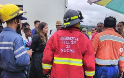 Grupo de Rescate Ciclón 23, entrega de herramientas y de insumos