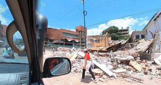 Primera incursión a la zona cero de La Guaira y visita al Geriatrico Madre Teresa en La Salinas