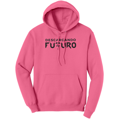 Hoodie_-_Descargando_Futuro_Neon_Pink_Front_Mockup.png